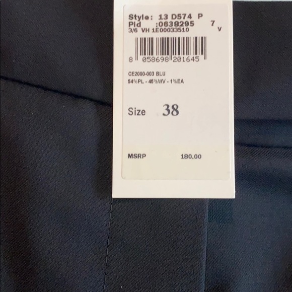 Salvatore Ferragamo Navy Trousers - Picture 2 of 6